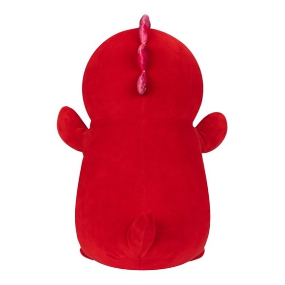 NWT 18” Duster the Red Dinosaur Valentine Hugmees Squishmallow - Picture 5 of 5